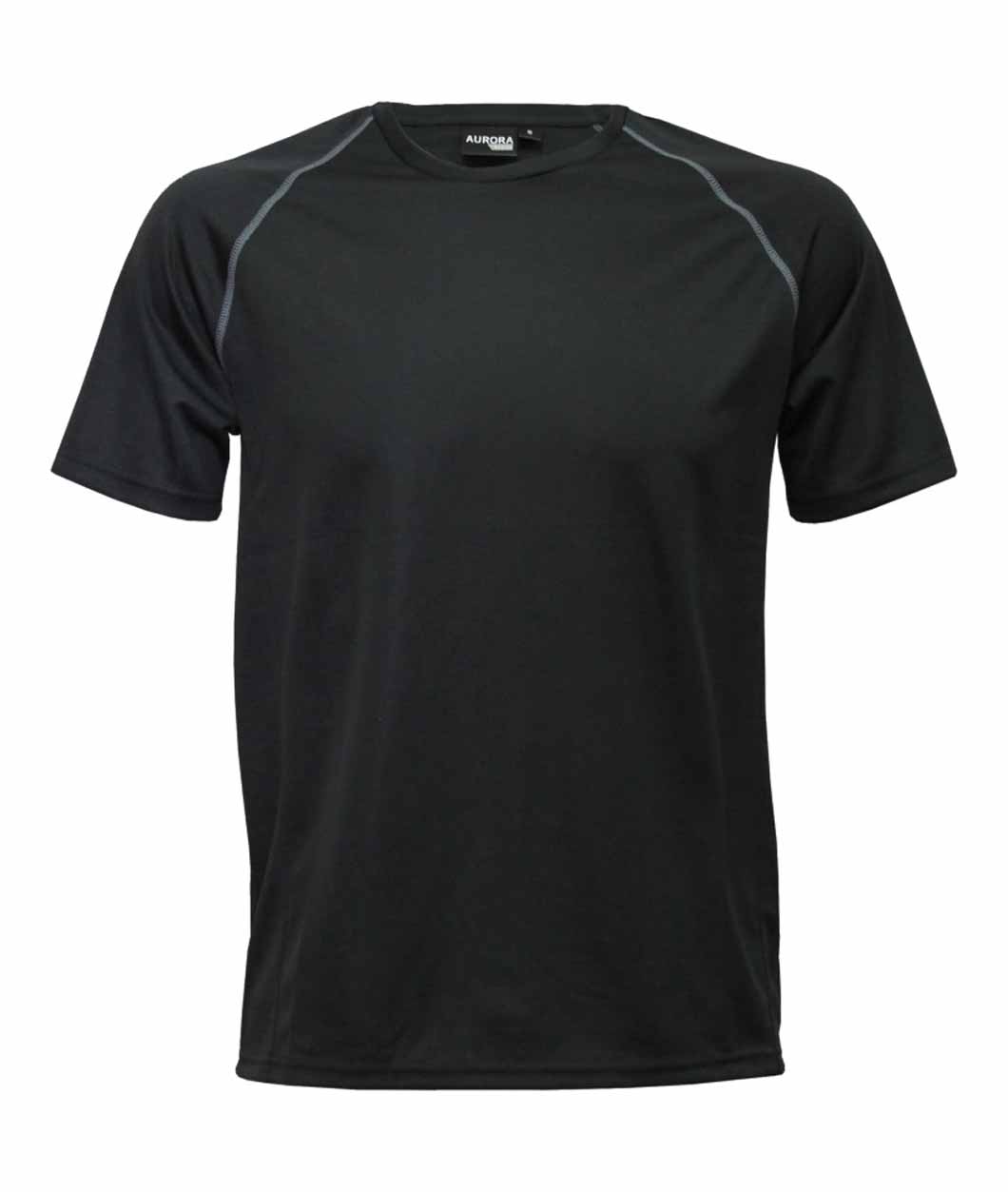 training tee tshirt t-shirt polyester green sports