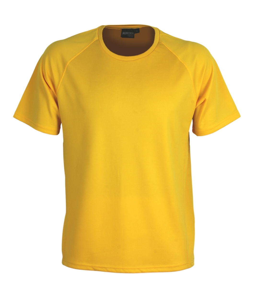 training tee tshirt t-shirt polyester green sports